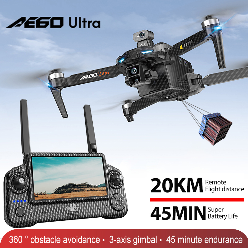 Drone Gimbal Brushless - AE60 GPS Drone profesional 8K cámara