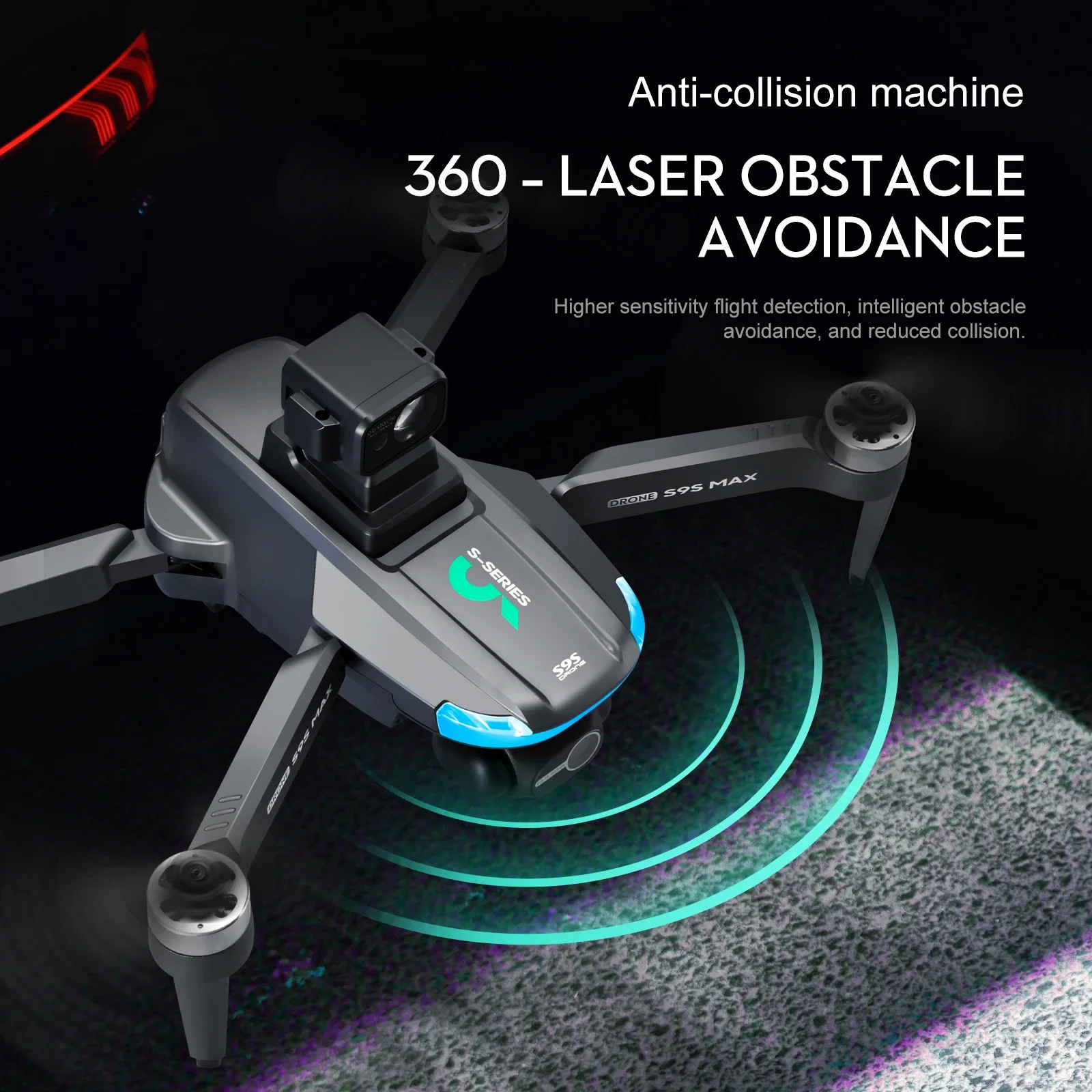 Nuevo S9S MAX MINI Drone 4K 2  - Drone Gimbal Brushless reseña y precio