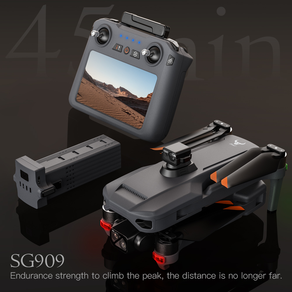 Teeggi SG909 MAX GPS Drone con - Drone Gimbal Brushless reseña y precio