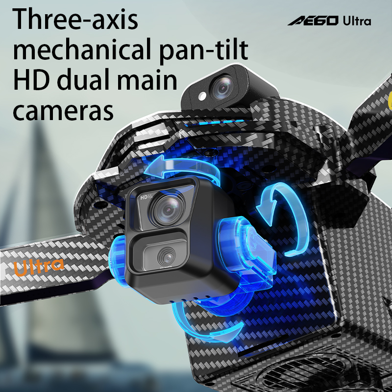 AE60 GPS Drone profesional 8K  - Drone Gimbal Brushless reseña y precio
