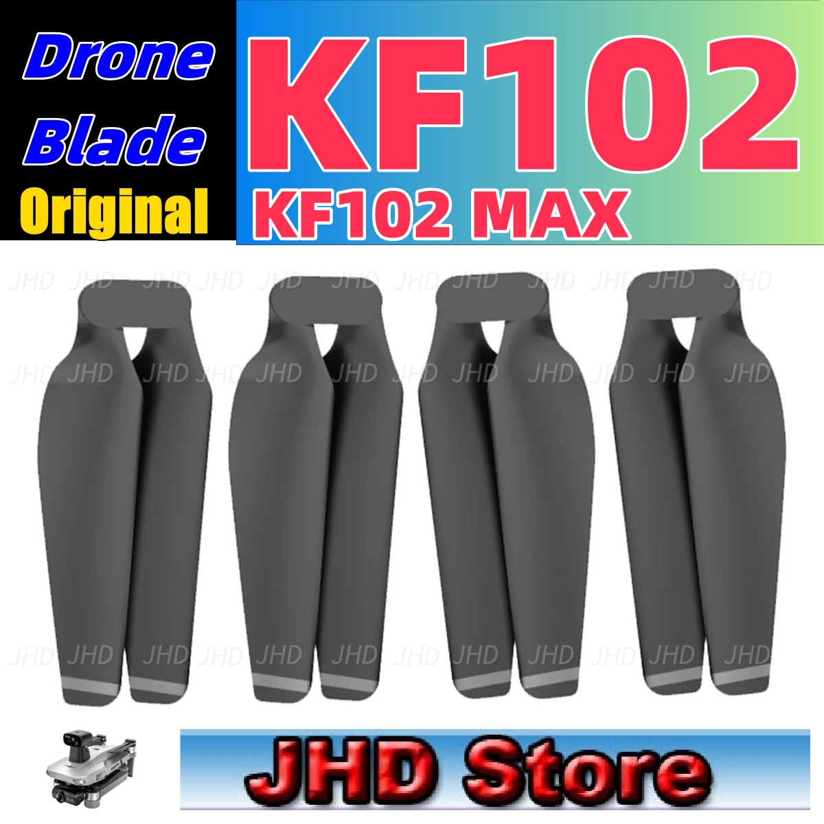 Hélice JHD KF102 KF102 MAX, ac - Drone Gimbal 2 Axis reseña y precio