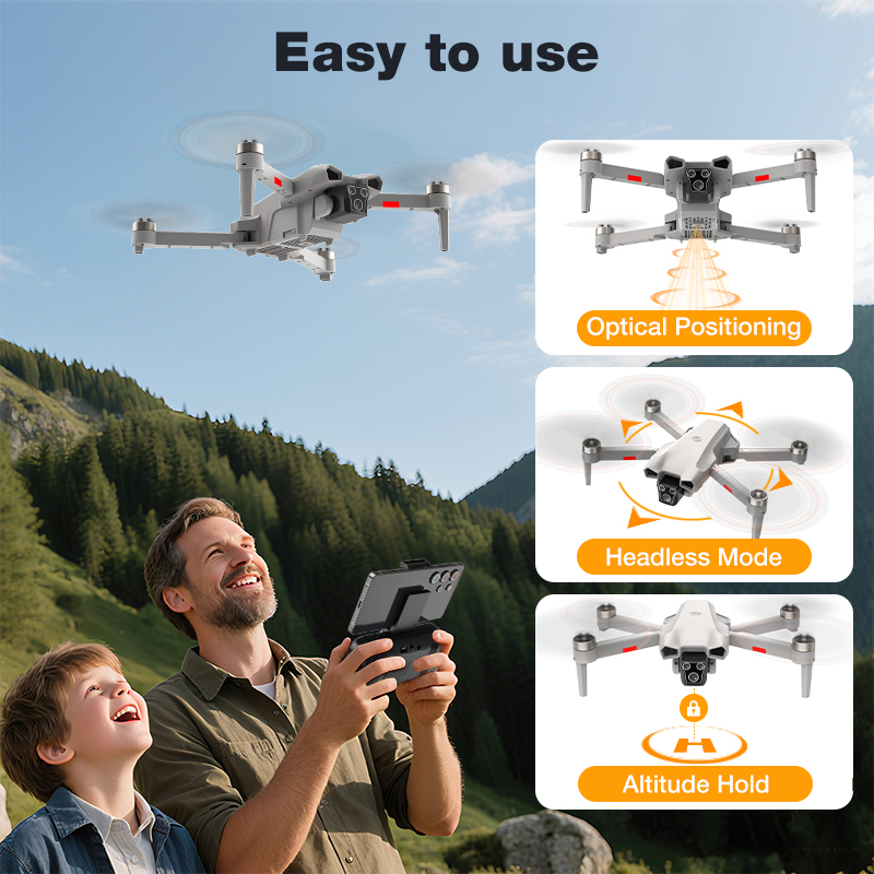 NUEVO Dron L017 Pro con Motor  - Drone Gimbal Brushless reseña y precio