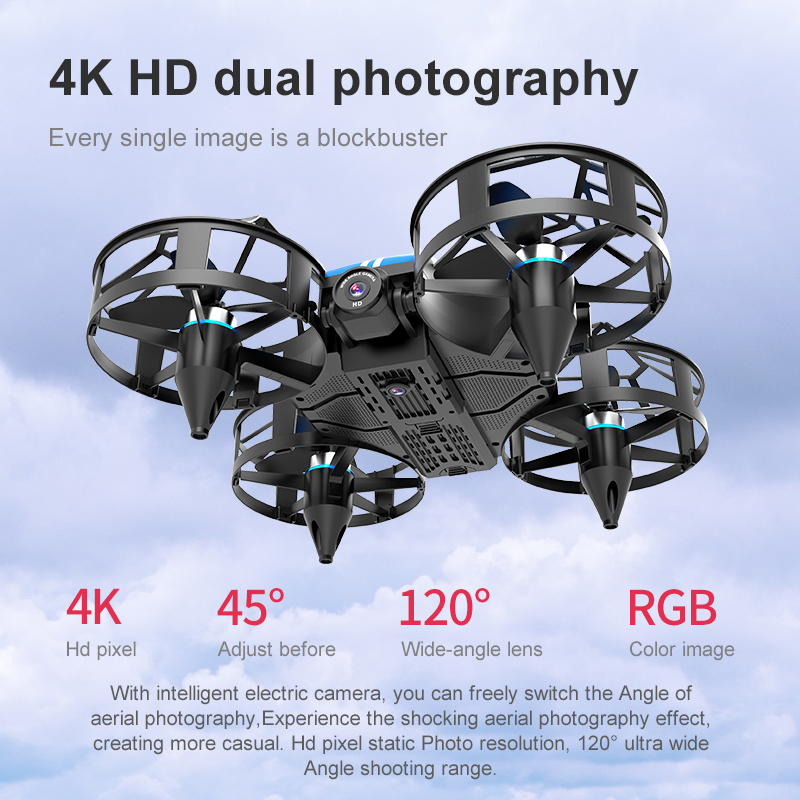 Nuevo Mini Drone 812PRO profes - Drone Gimbal Brushless reseña y precio